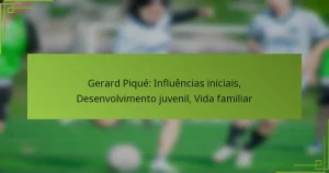 Gerard Piqué: Influências iniciais, Desenvolvimento juvenil, Vida familiar